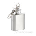 1 oz. Flask With Metal Keychain